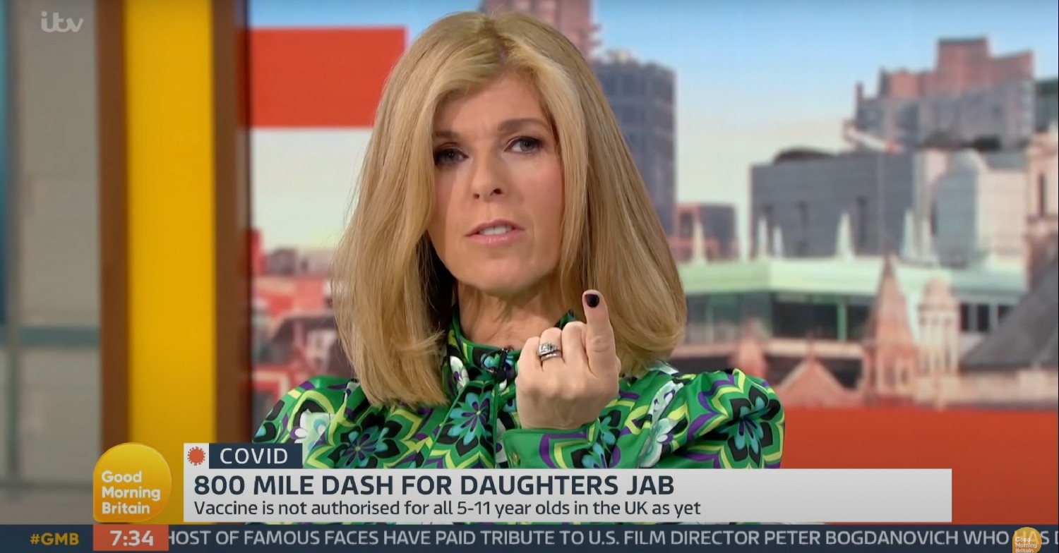 kate garraway dress today