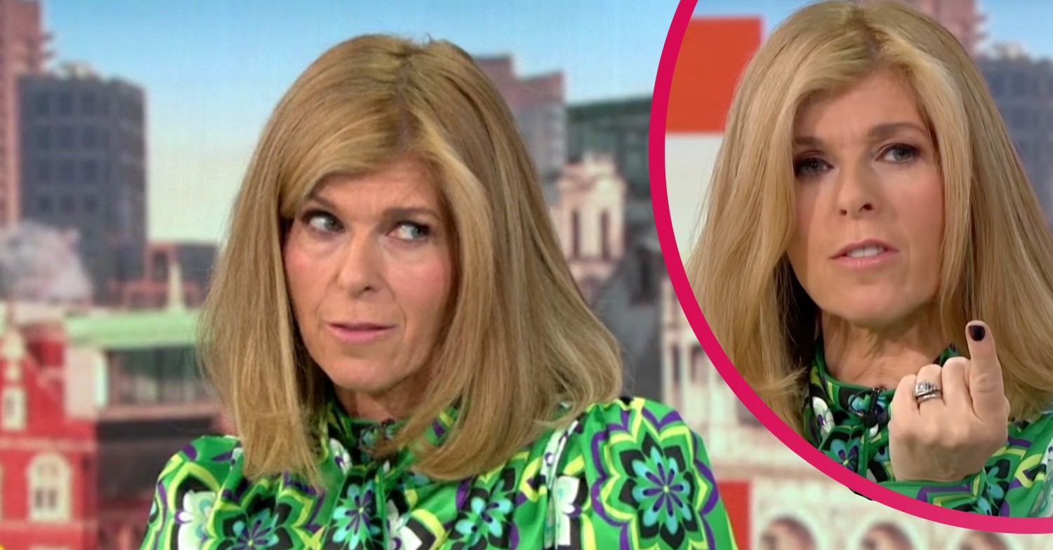 Kate Garraway on GMB