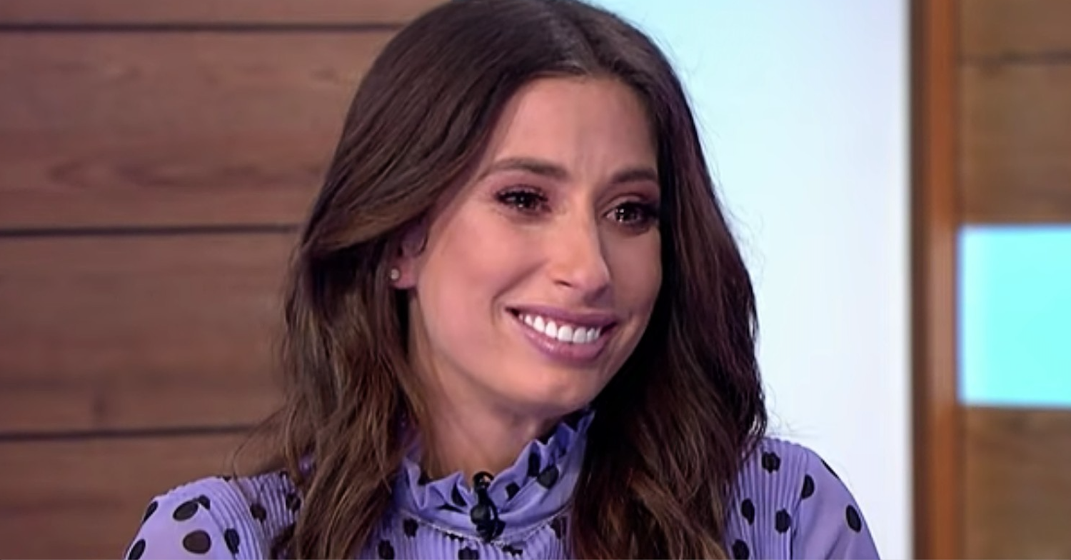 Stacey Solomon has revealed the last resting place of her dog Theo