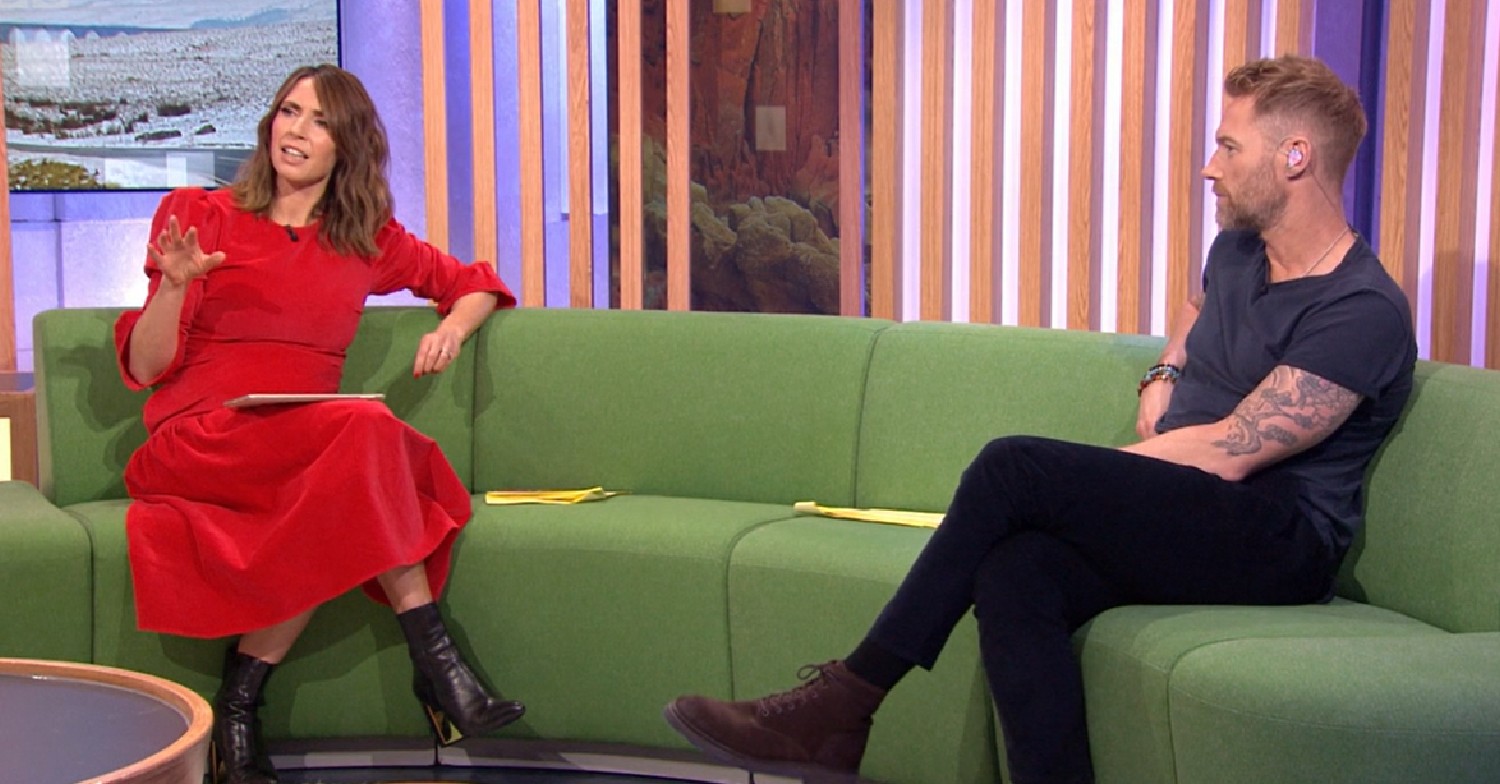 Alex Jones interviews Johannes Radebe on The One Show