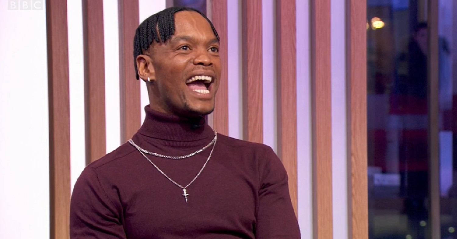 Johannes Radebe on The One Show