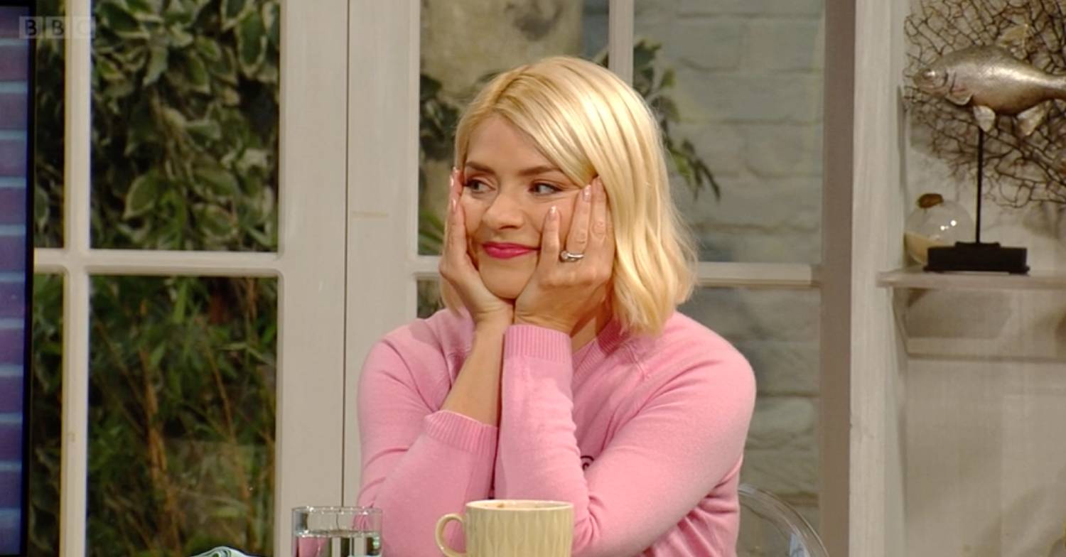 Yet another reason why Holly willoughby is probably excellent company in a pub saturday kichen