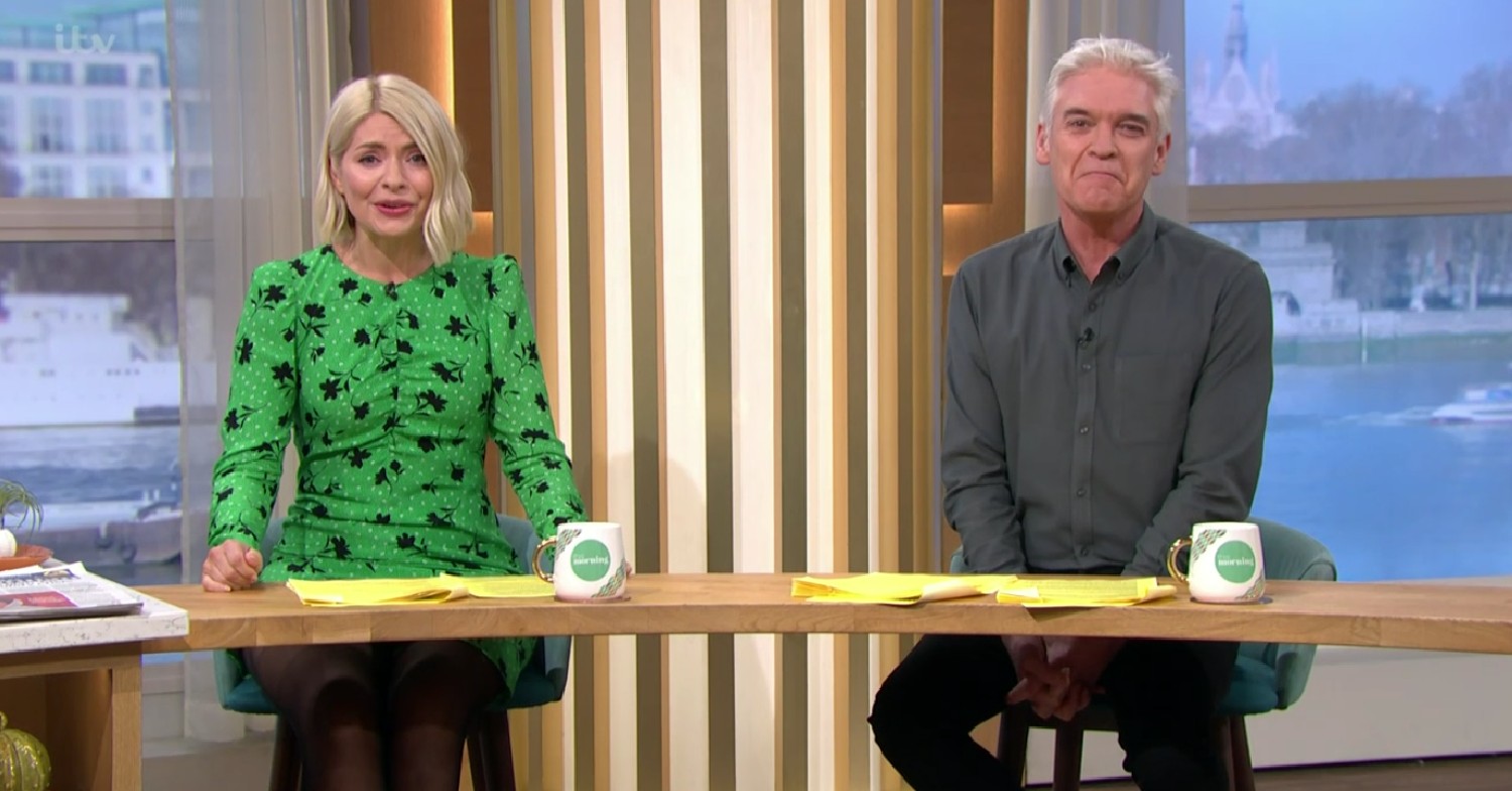 This Morning hosts Holly Willoughby and Phillip Schofield