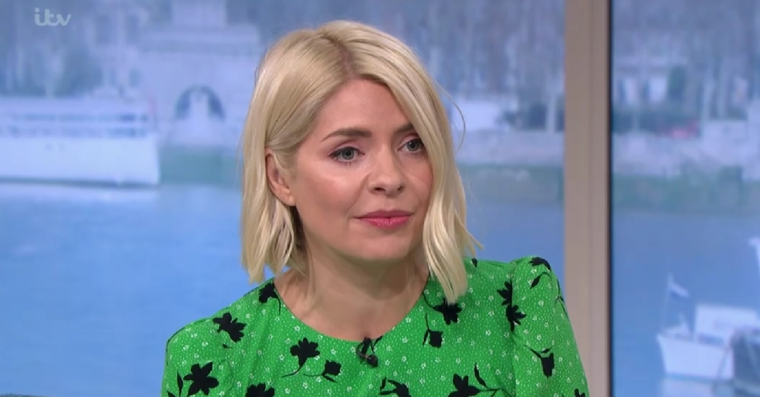 This Morning host Holly Willoughby on the show today