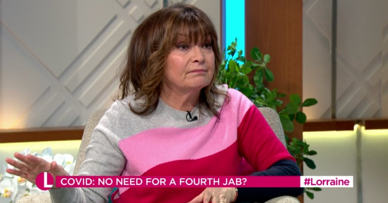 lorraine kelly on lorraine jan 10 today