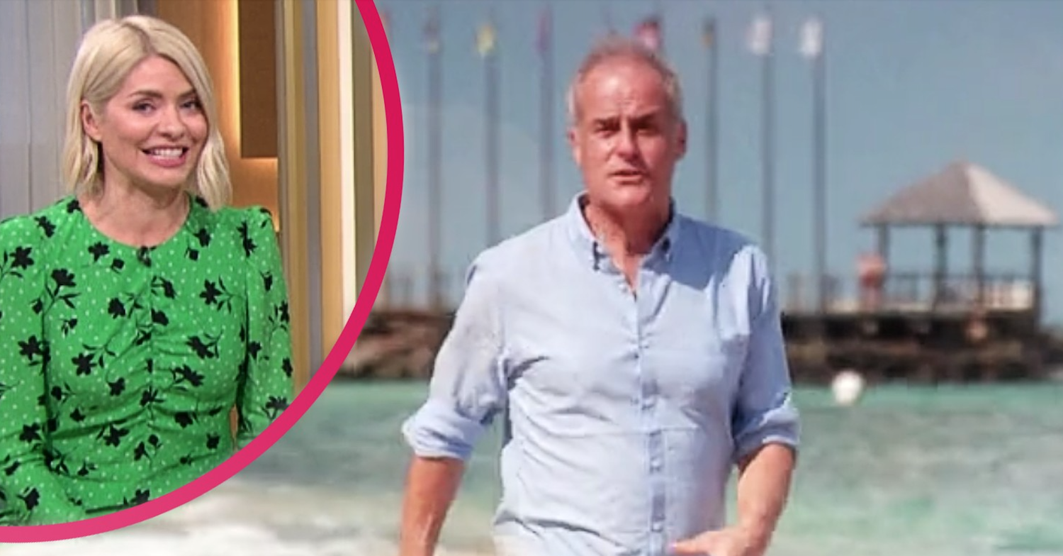 This Morning viewers slammed Phil Vickery after he appeared on a beach