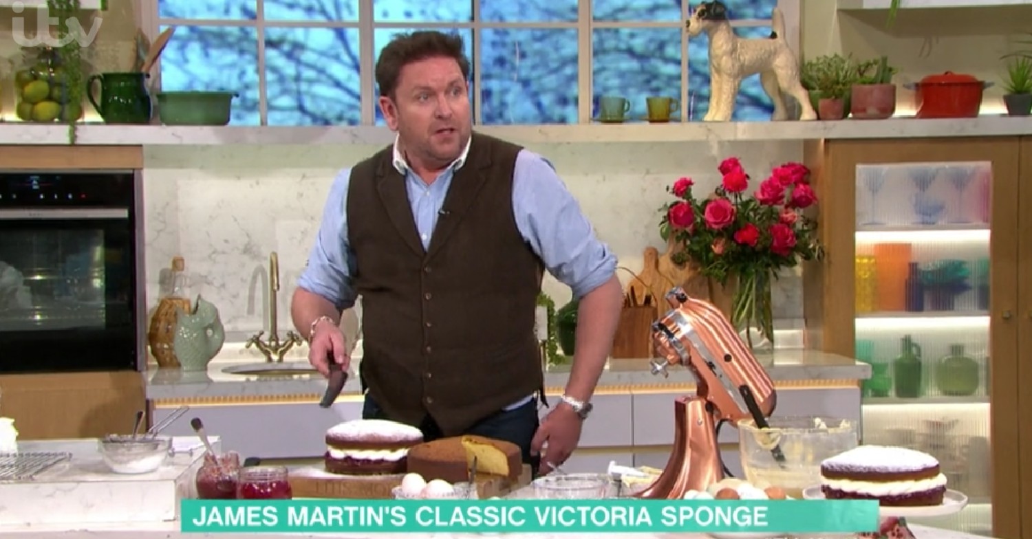 This Morning viewers all moaning at James Martin over baking 'fail' today