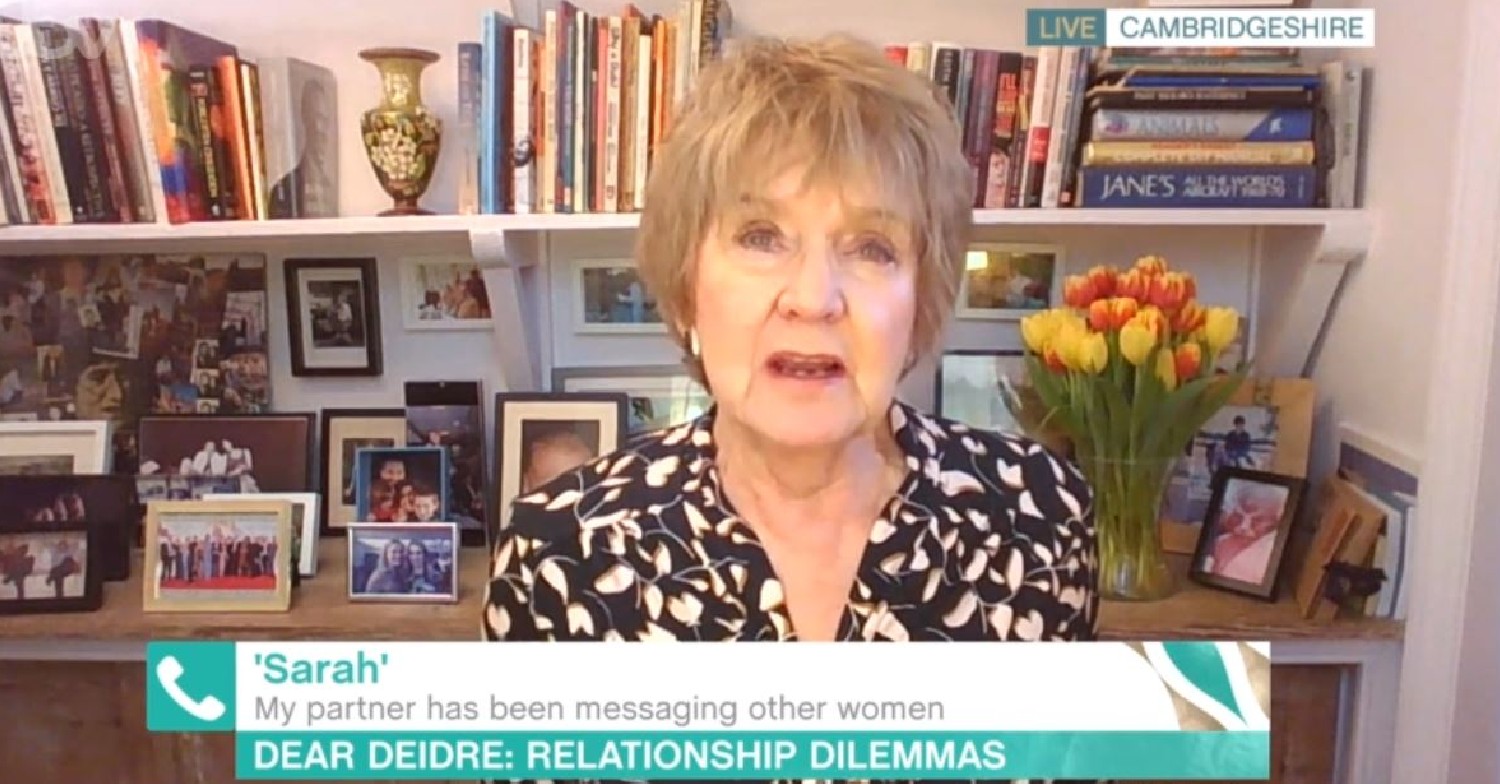 Deidre joins Holly Willoughby and Phillip Schofield on This morning