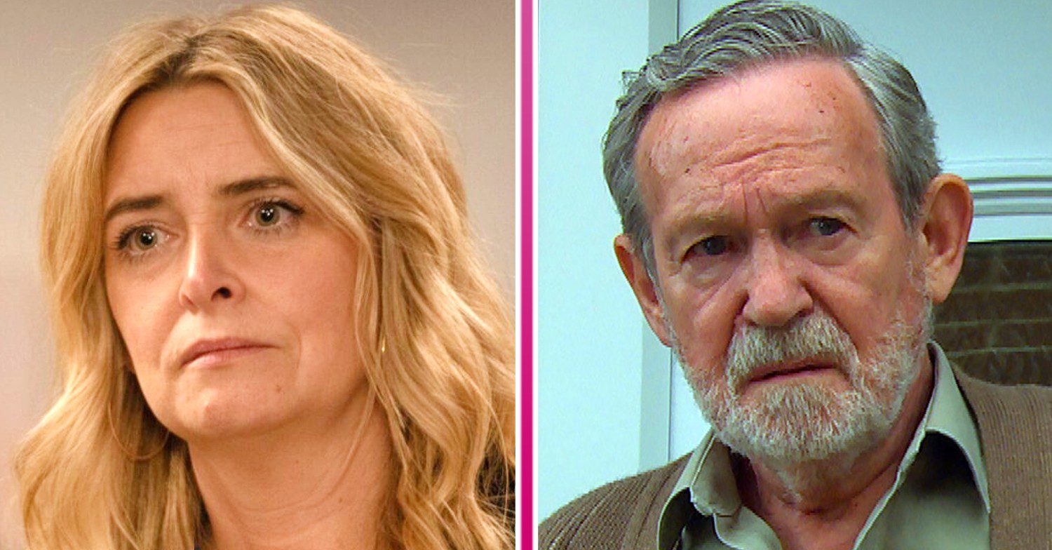 Emmerdale: Charity Dingle and her dad Obadiah Dingle comp image (Credit: ITV/Shutterstock/comp ED!)