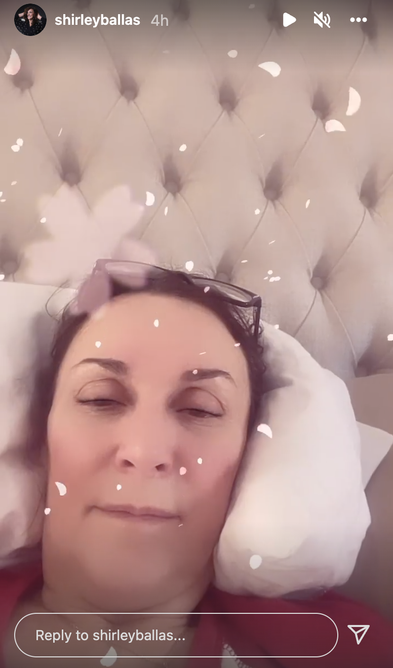 Shirley Ballas Instagram story