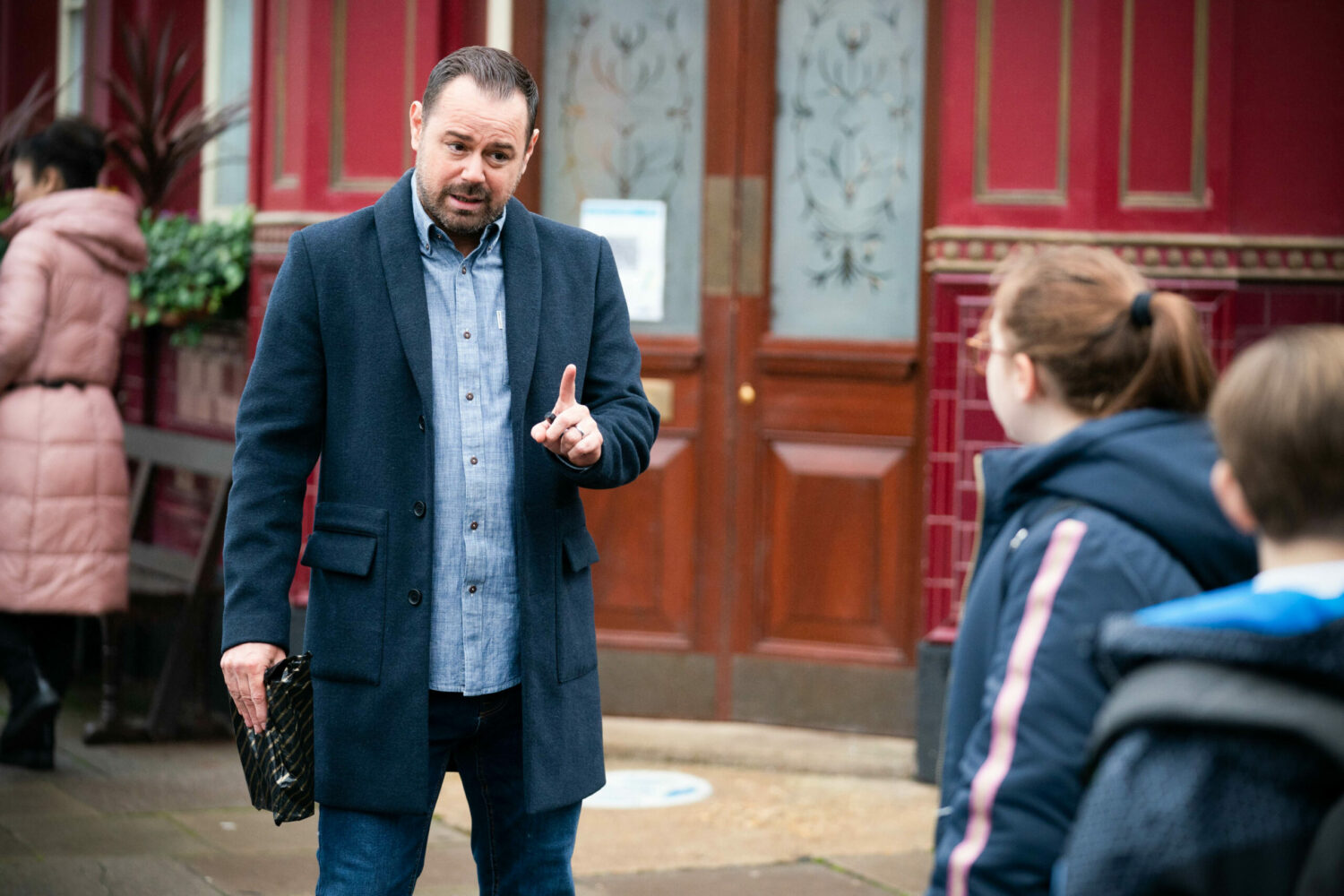 EastEnders Mon 24 Jan Scarlett is thrilled with a special present from Mick, which Mick tells her was Janine's idea