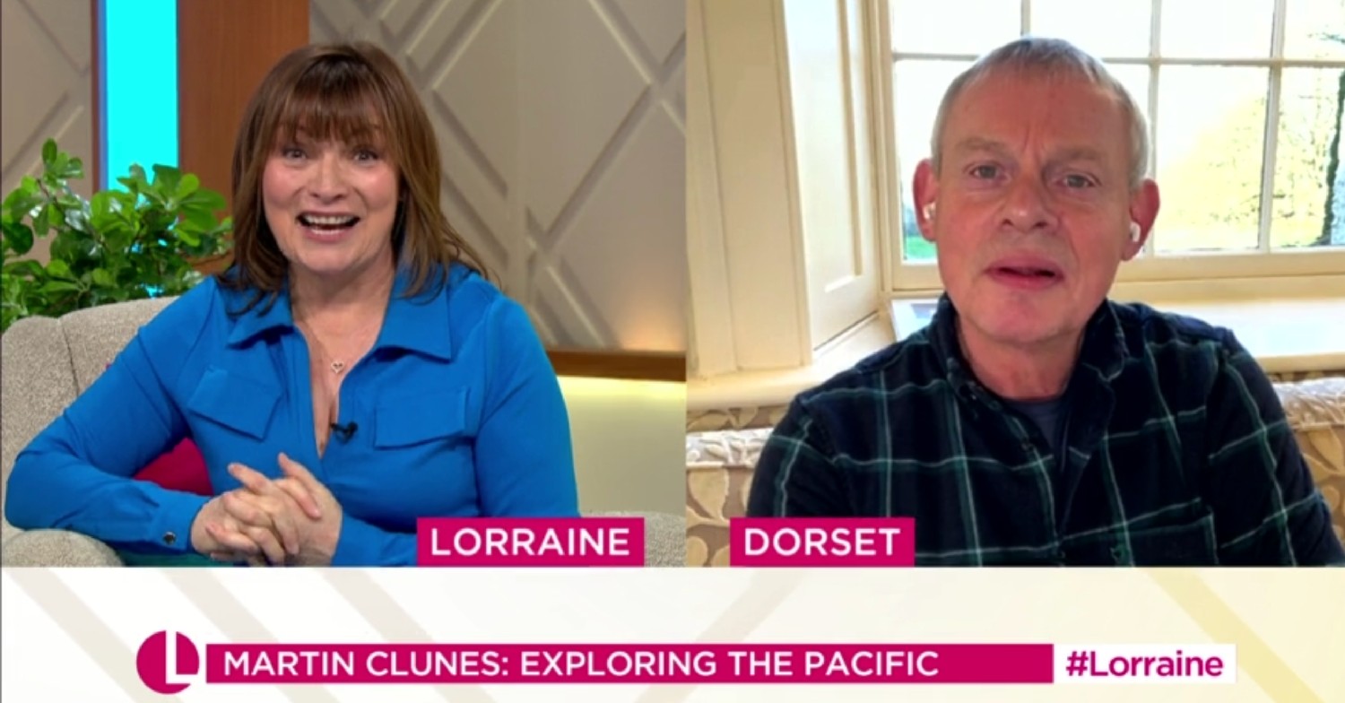 lorraine kelly martin clunes