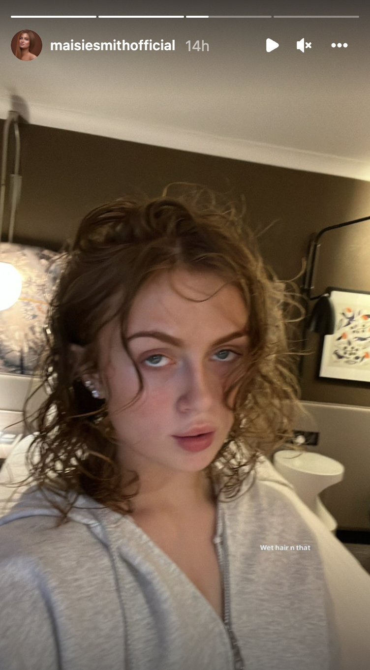 Maisie Smith natural look Strictly Live tour