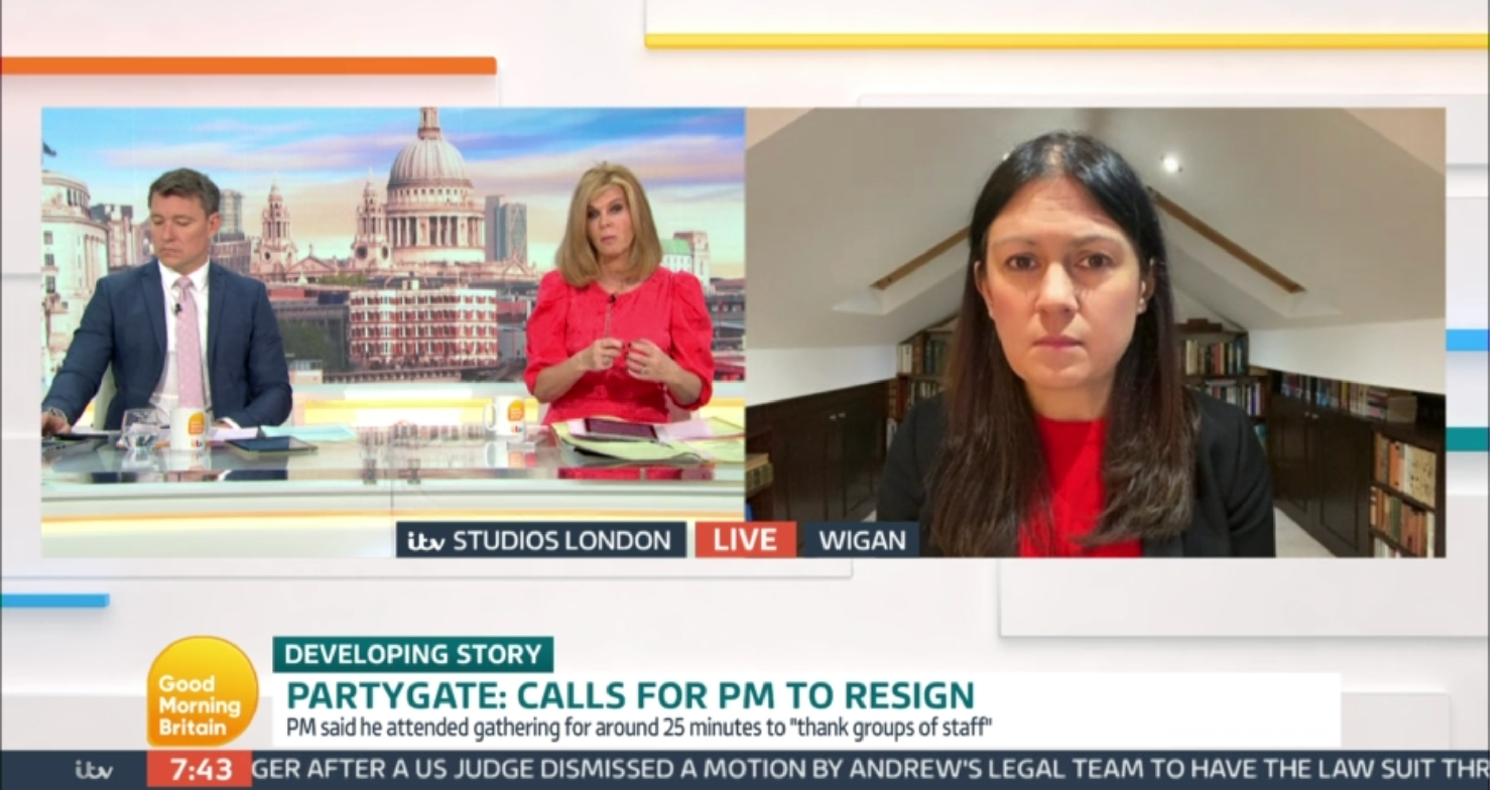 kate garraway, ben shephard, lisa nandy gmb