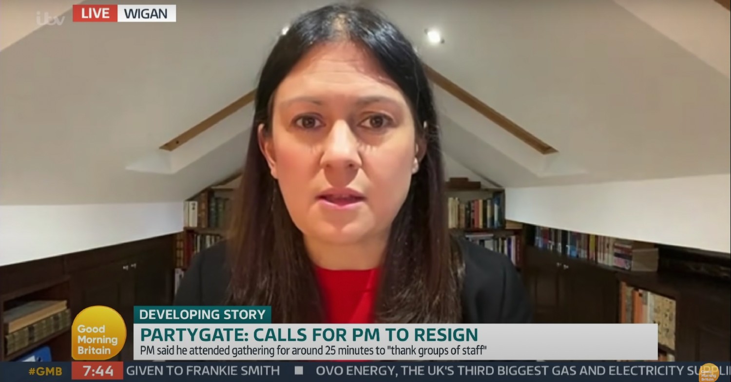 kate garraway spoke to lisa nandy gmb