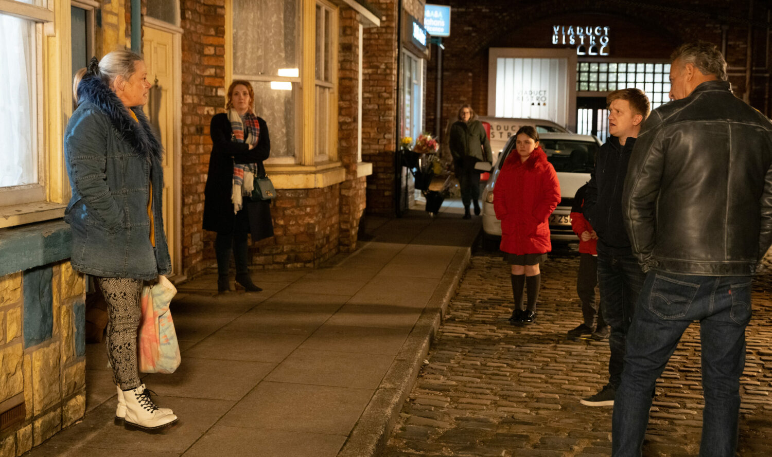 Coronation street Wed 26 Jan Bernie denies having anything to do with Joseph's disappearance, but Evelyn calls the police