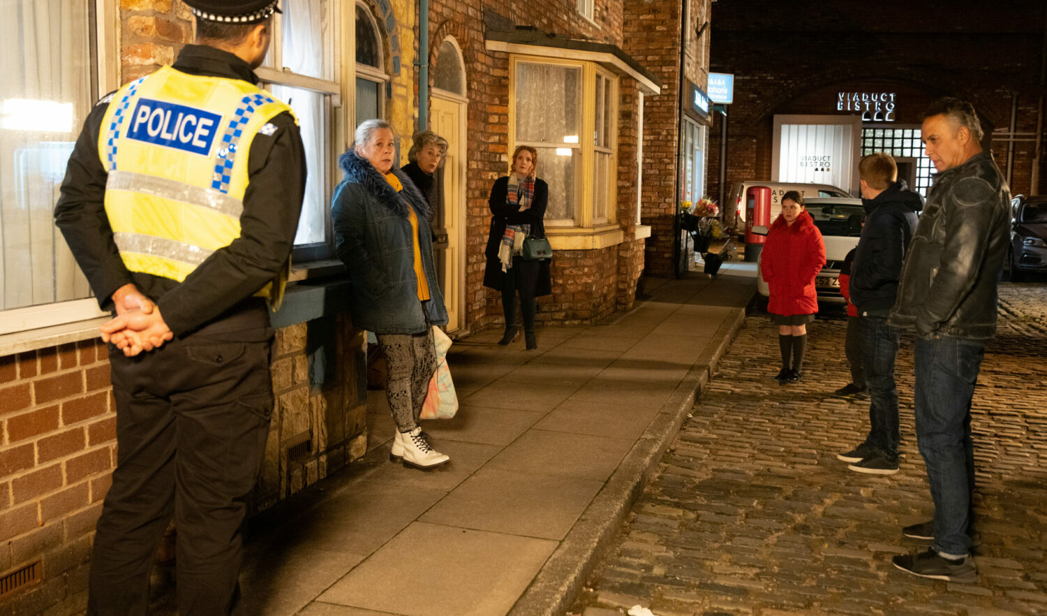 Coronation street Wed 26 Jan Bernie denies having anything to do with Joseph's disappearance, but Evelyn calls the police