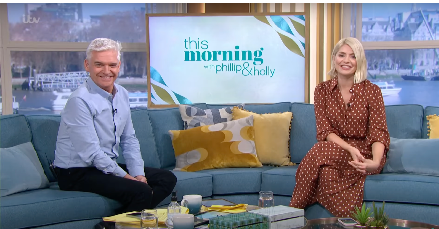 holly willoughby and phillip schofield on this morning