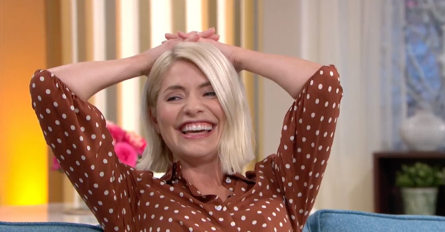 Holly Willoughby mortified on this morning