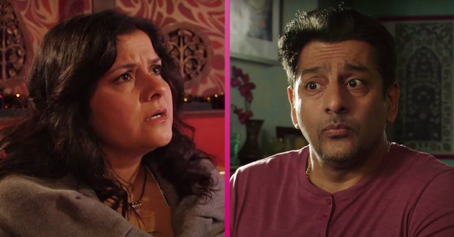 EastEnders fans go wild as Nina Wadia and Nitin Ganatra reunite
