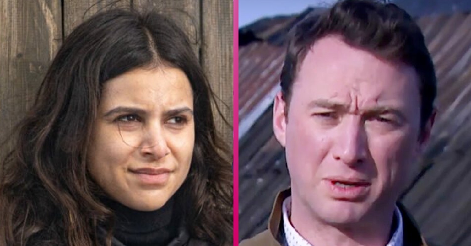 Emmerdale Meena and Liam