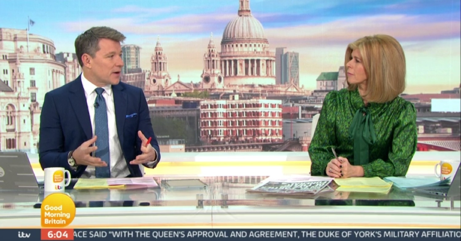 kate garraway and ben shephard jan 14