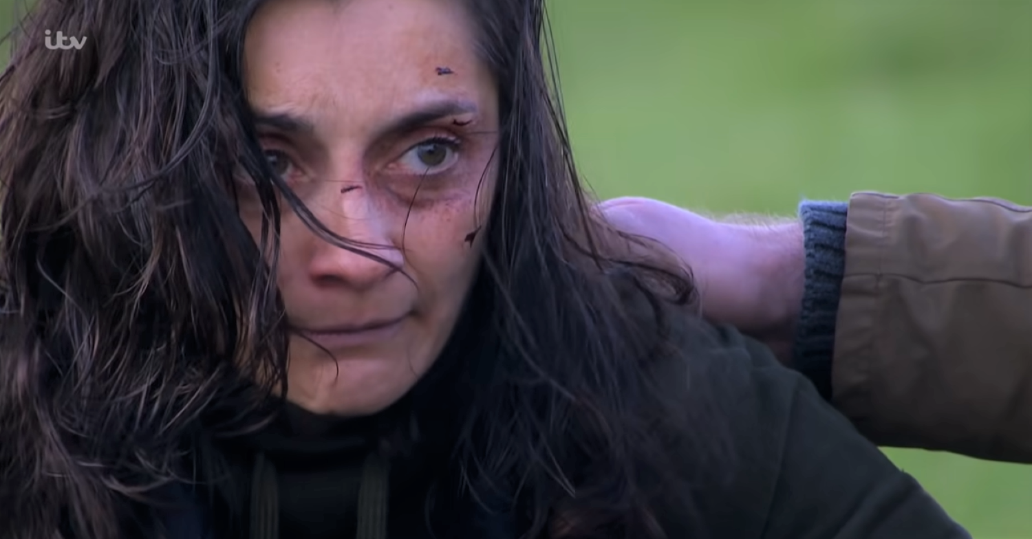 Emmerdale Manpreet is beaten up and afraid