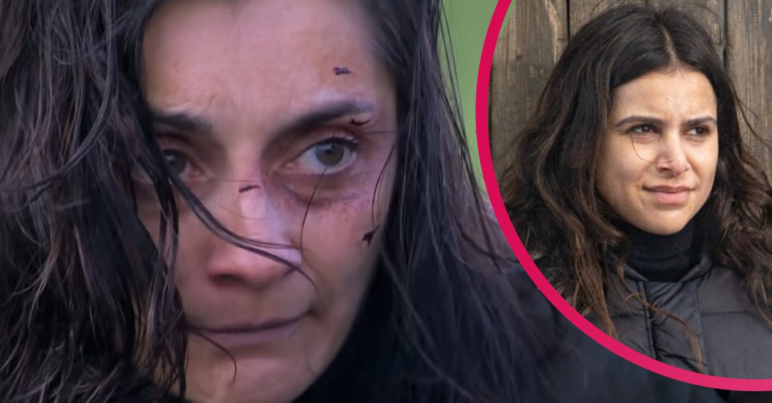 Emmerdale Manpreet escape with Meena looking menacing