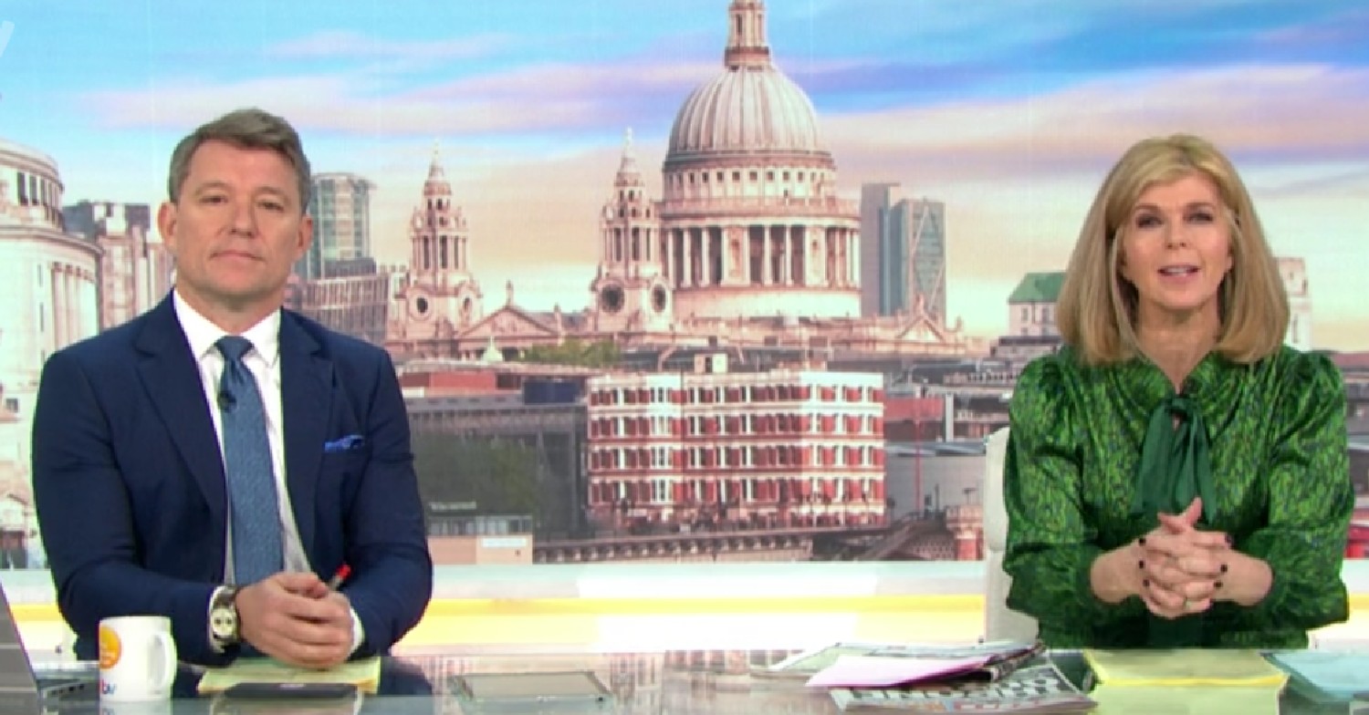 Kate Garraway and Ben Shephard on Good Morning Britain