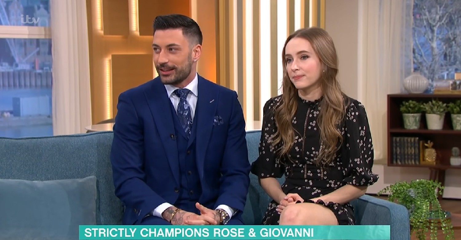Strictly winners Giovanni Pernice and Rose Ayling-Ellis 