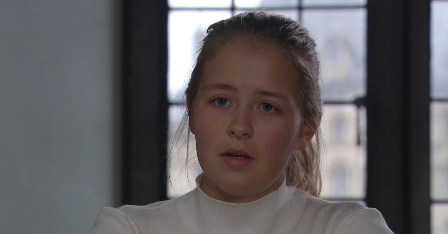 Liv is currently behind bars in Emmerdale (Credit: ITV)