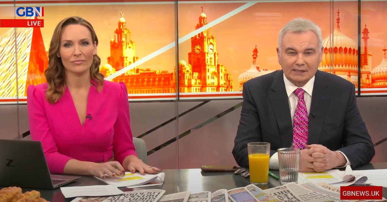 Eamonn Holmes and Isabel on GB News 