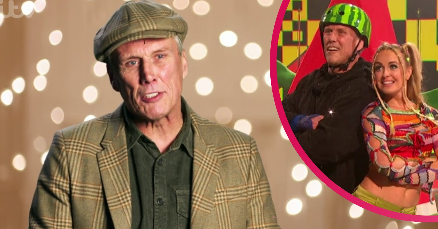 Bez fiancee worries about him falling on Dancing on Ice