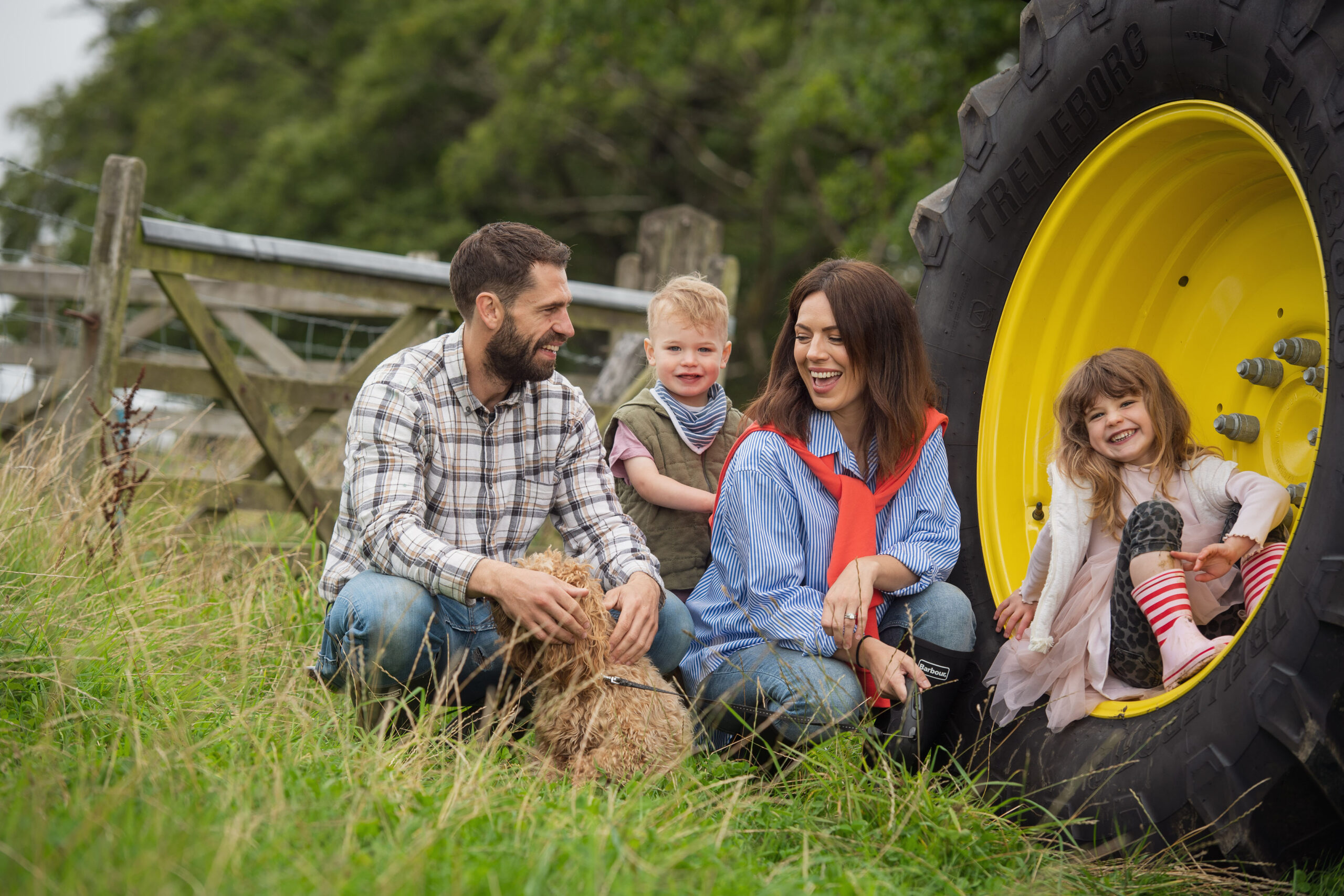 kelvin fletcher and his family move to a farm