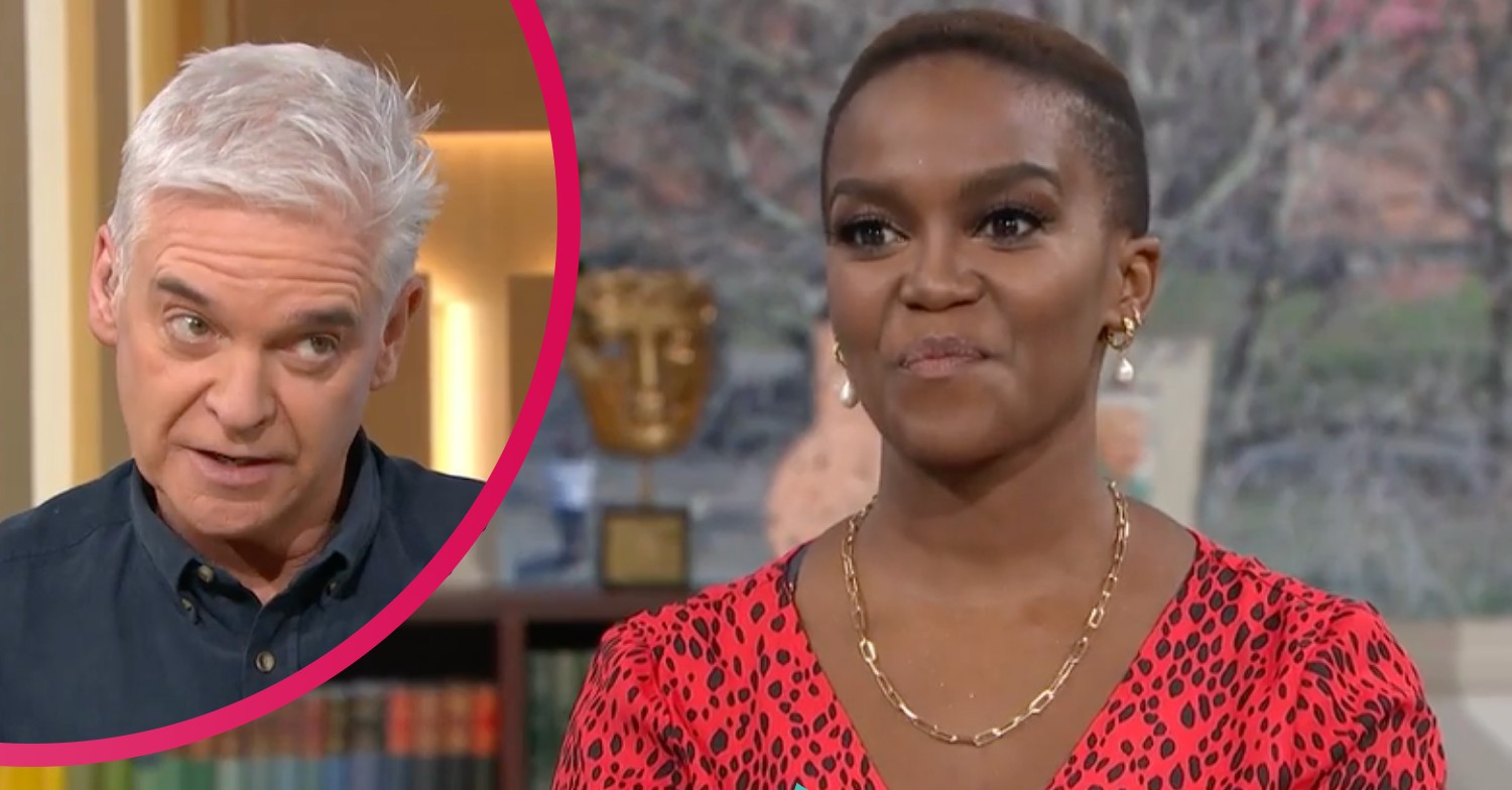 oti mabuse and phillip schofield on this morning