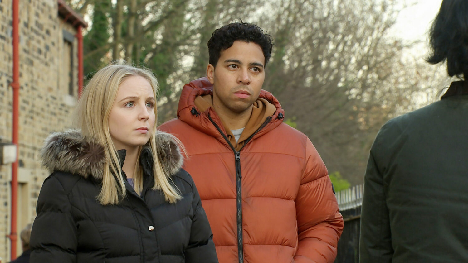 Emmerdale Belle and Ellis remain defiant