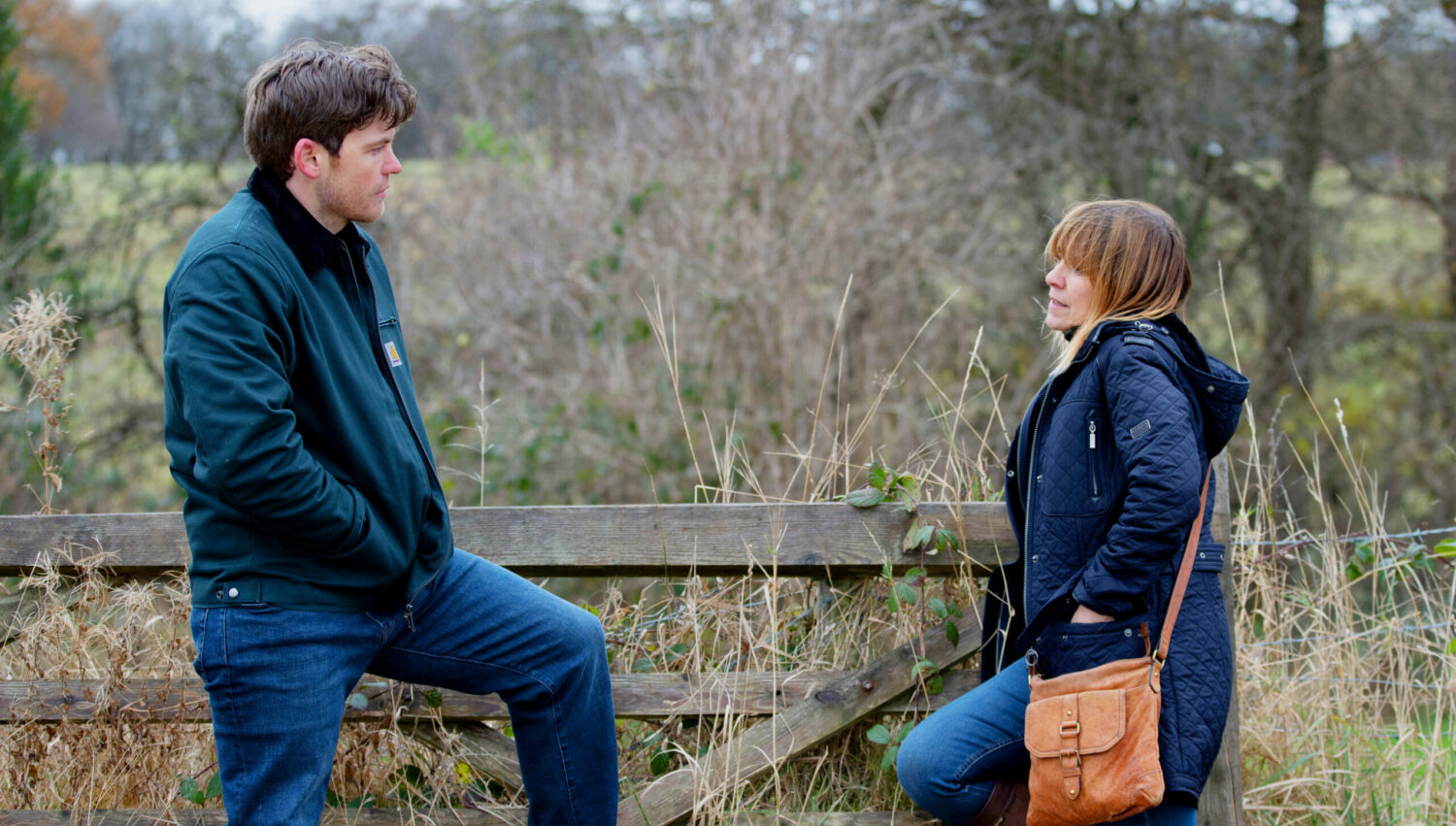 Emmerdale Marcus arrives and meets Rhona