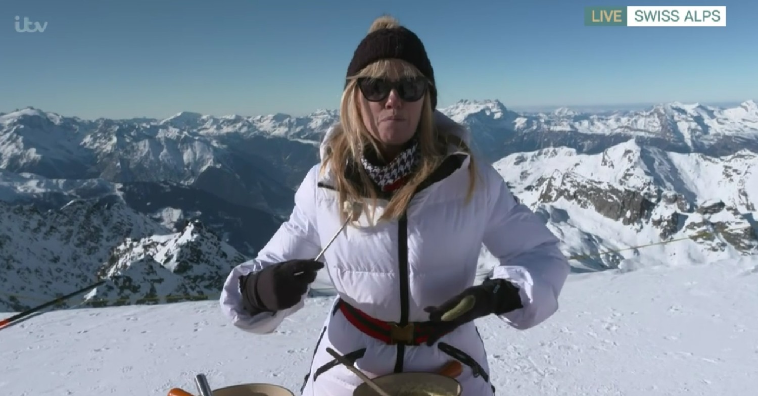 This Morning today: Clodagh McKenna in Switzerland