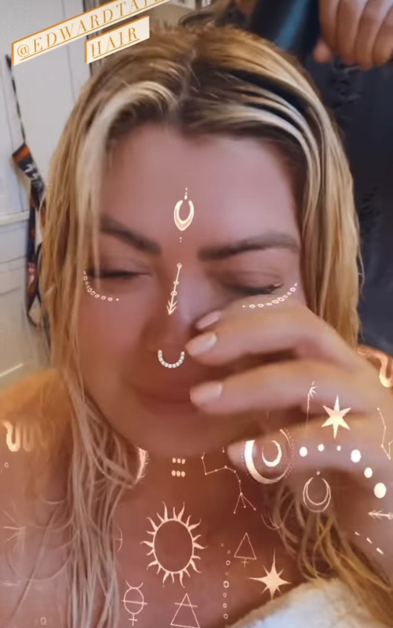 Gemma Collins addresses fans on Instagram