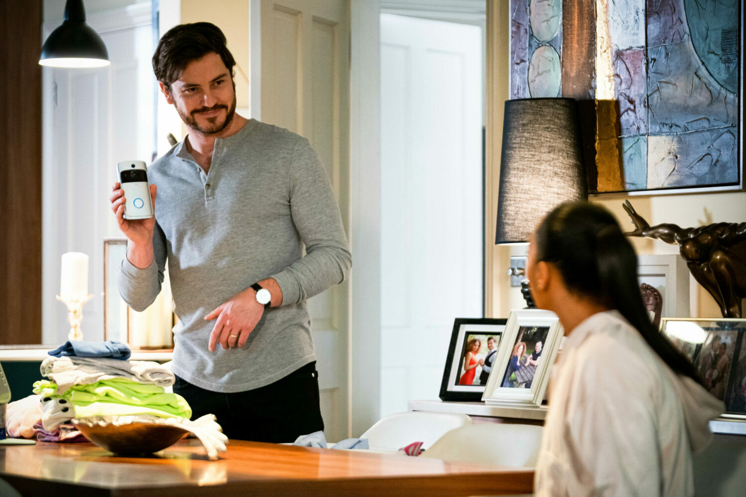 Gray questions Chelsea about Whitney coming to the house