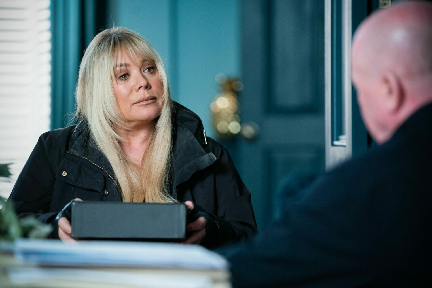 EastEnders Sharon asks why Phil is signing the business over to her