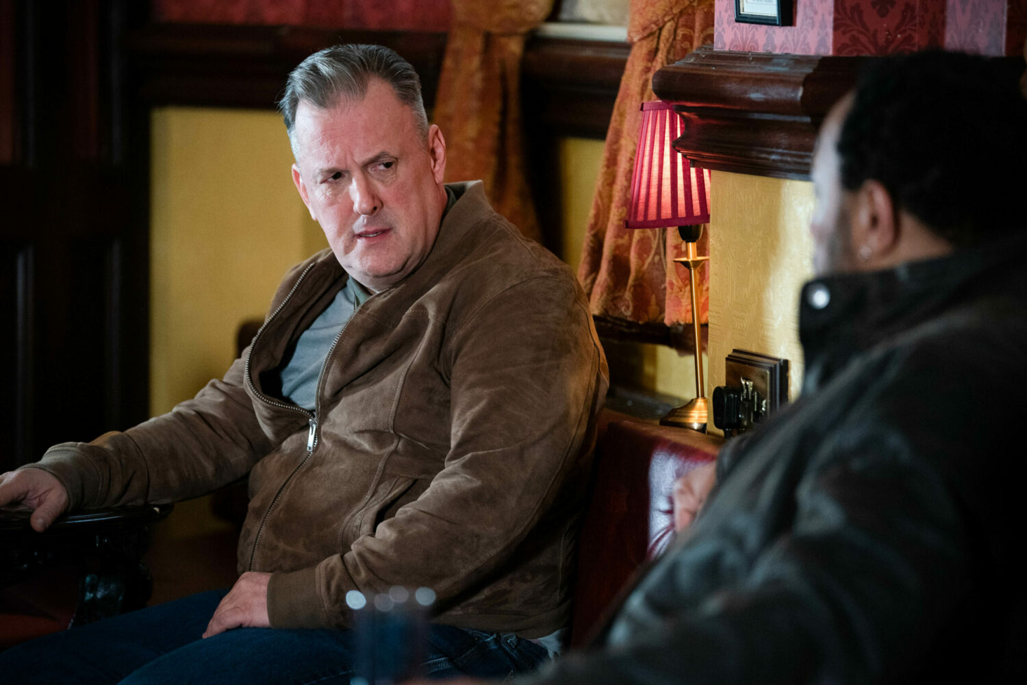 EastEnders Harvey explains himself to Mitch