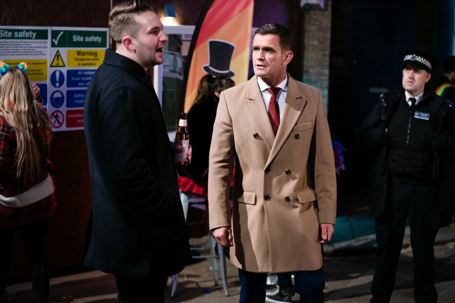 EastEnders Jack tries to arrest Callum