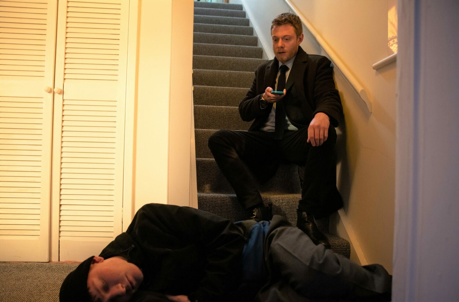 Coronation Street spoilers Max trips and tumbles down the stairs 