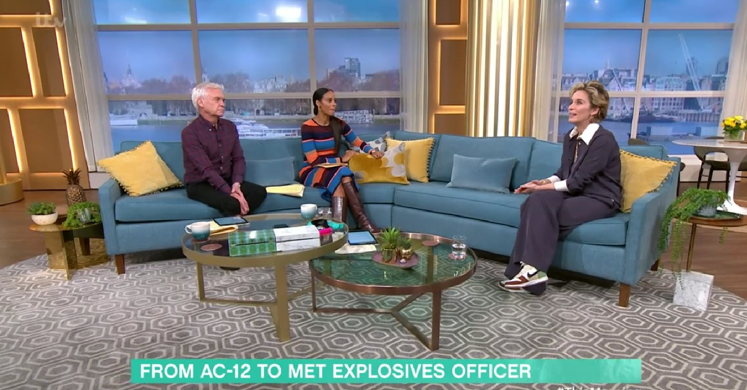 Vicky McClure talking about Trigger Point on This Morning