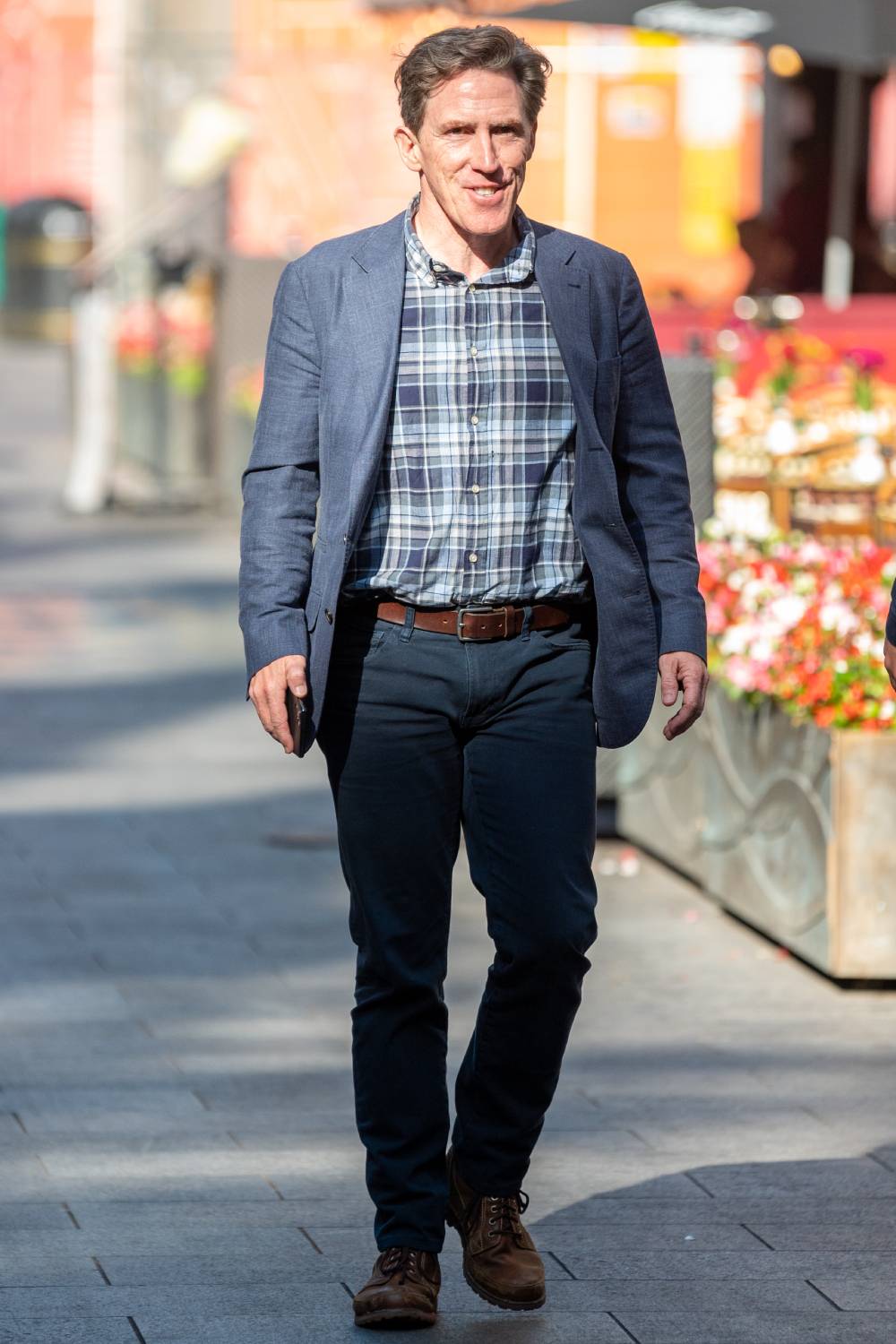 Rob Brydon admitted his concern that acne could have "precluded" him from certain roles