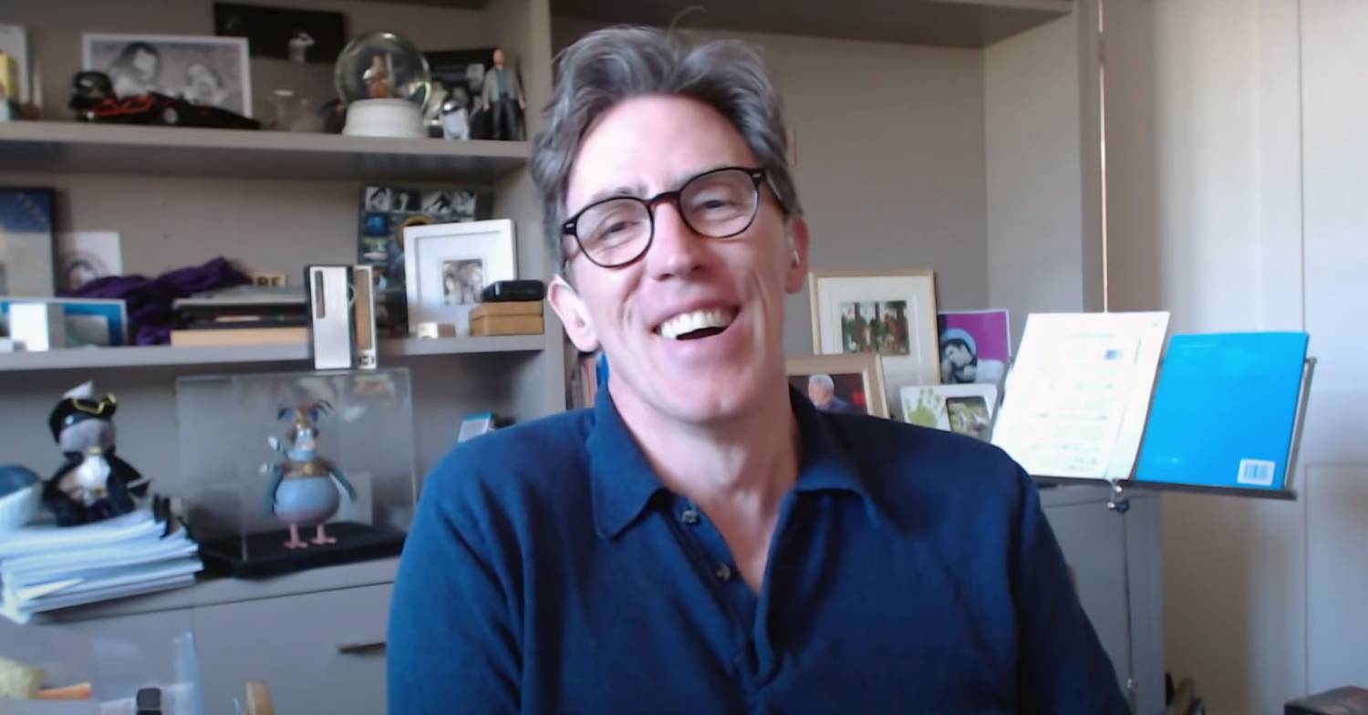 Rob Brydon described experiences of acne as "appalling"