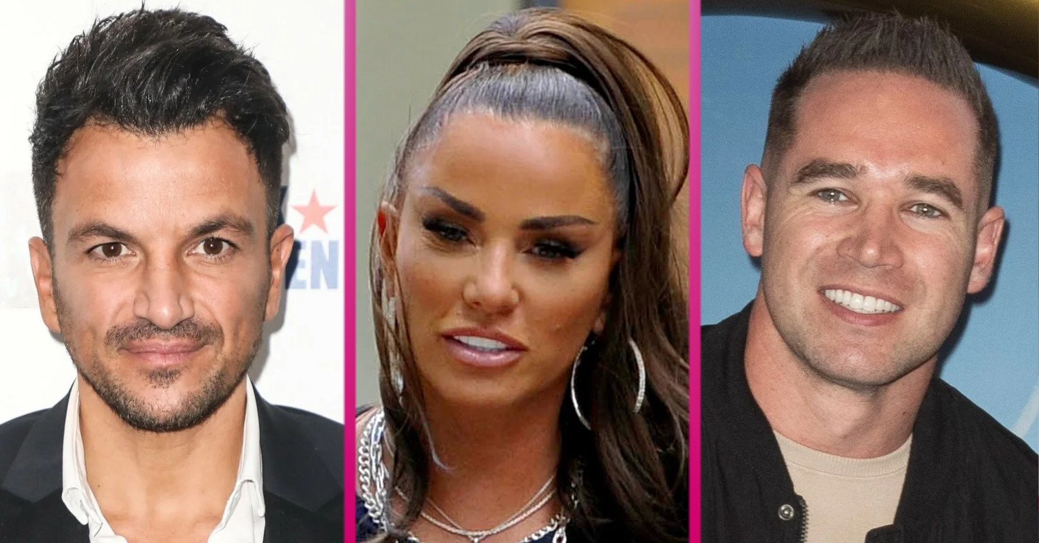 Katie news: Reality star with her exes Peter Andre and Kieran Hayler