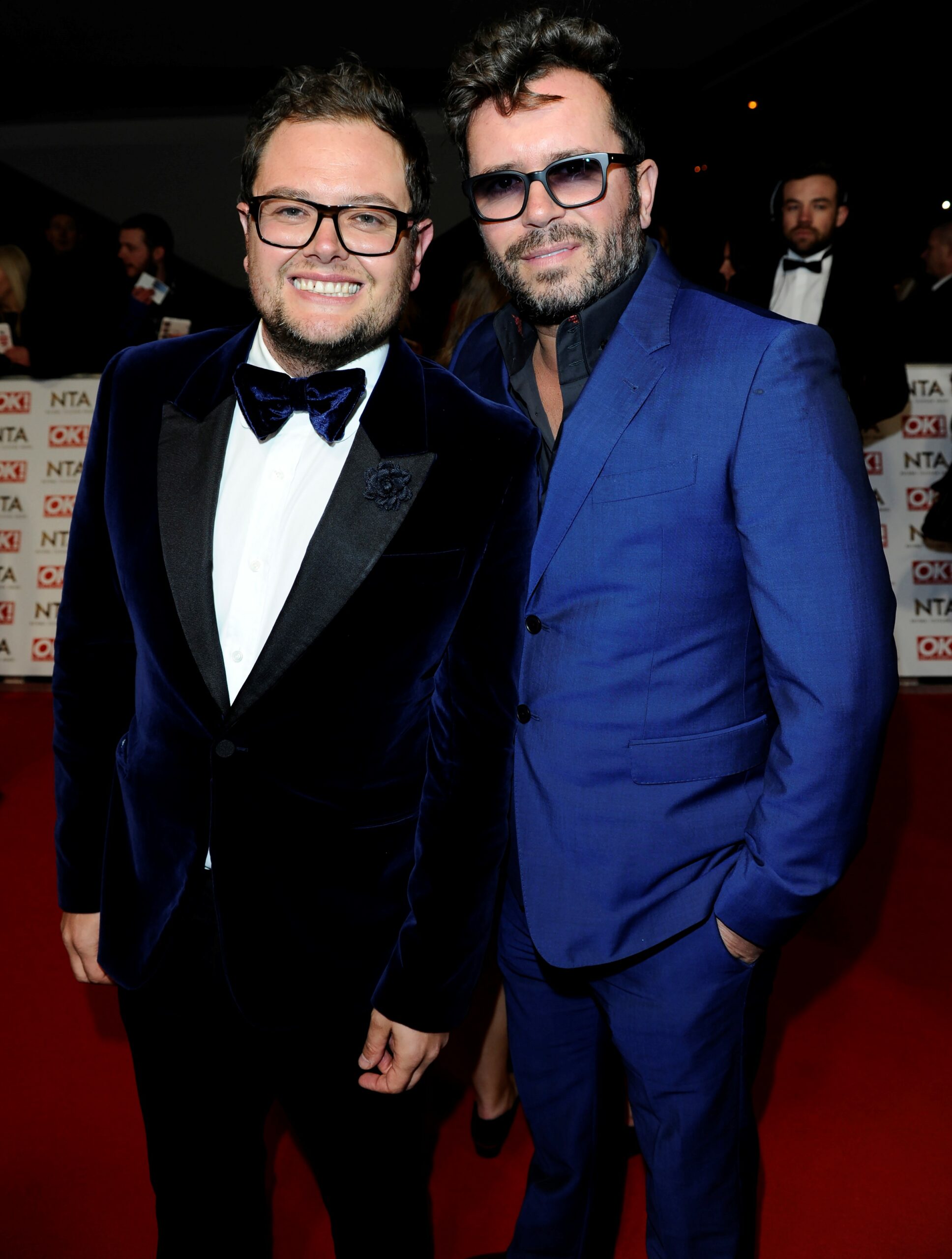 Alan Carr and husband Paul Drayton