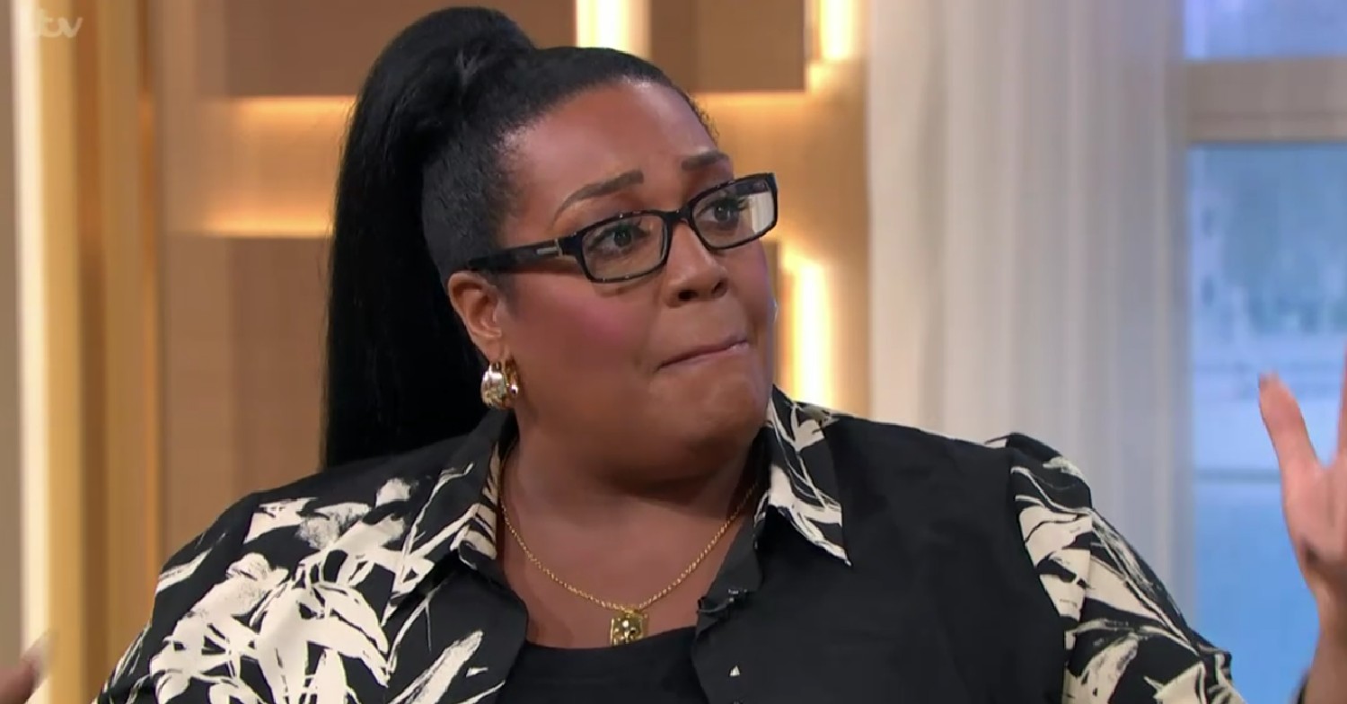 Alison Hammond speaking about her diet on This Morning